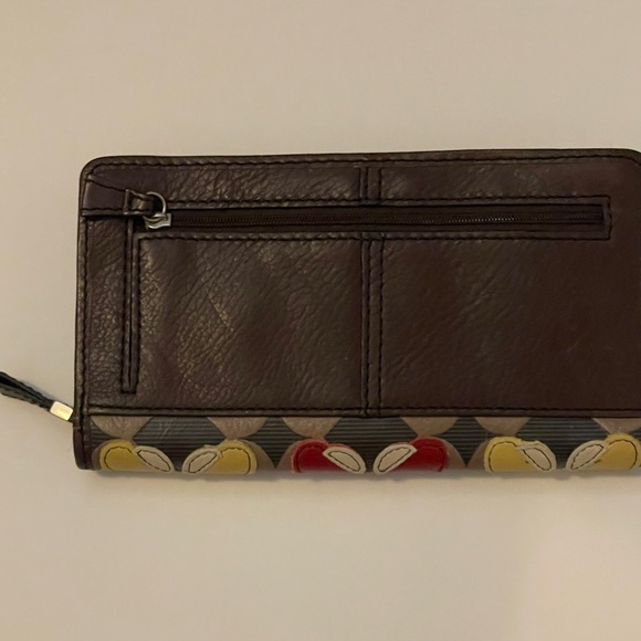 Fossil Clutch-Wallet, NWT, Brown, multi-color - Picture 3 of 5